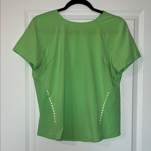 Lululemon Athletica Bright Green Short Sleeve Tee